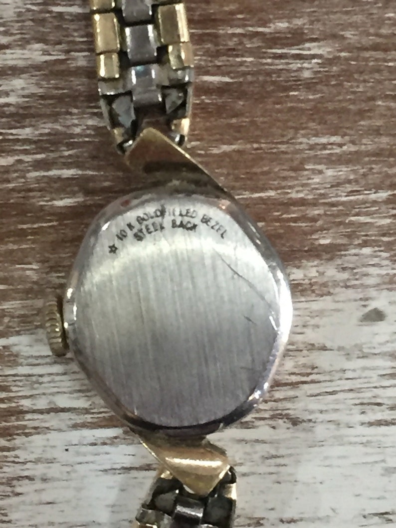 Vintage Wittnauer Womens wrist watch with 10k gold filled Etsy