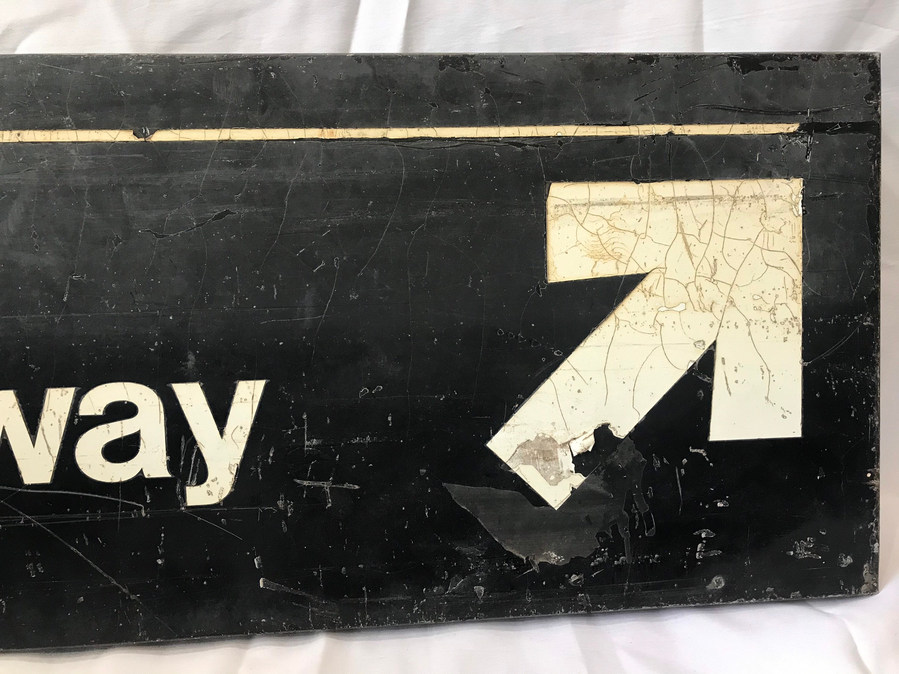Vintage MTA Subway Sign of 211 street at Isham st & Broadway Etsy