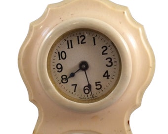 Vintage Celluloid Clock | Home Decor