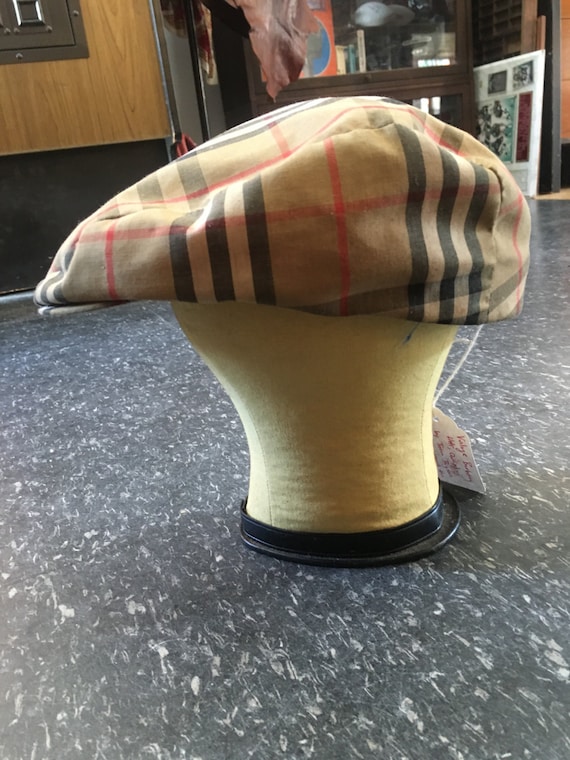 burberry paperboy hat