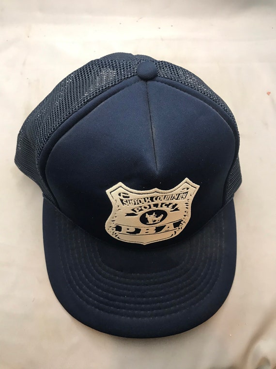 Vintage Suffolk County Police PBA Trucker Cap - image 6