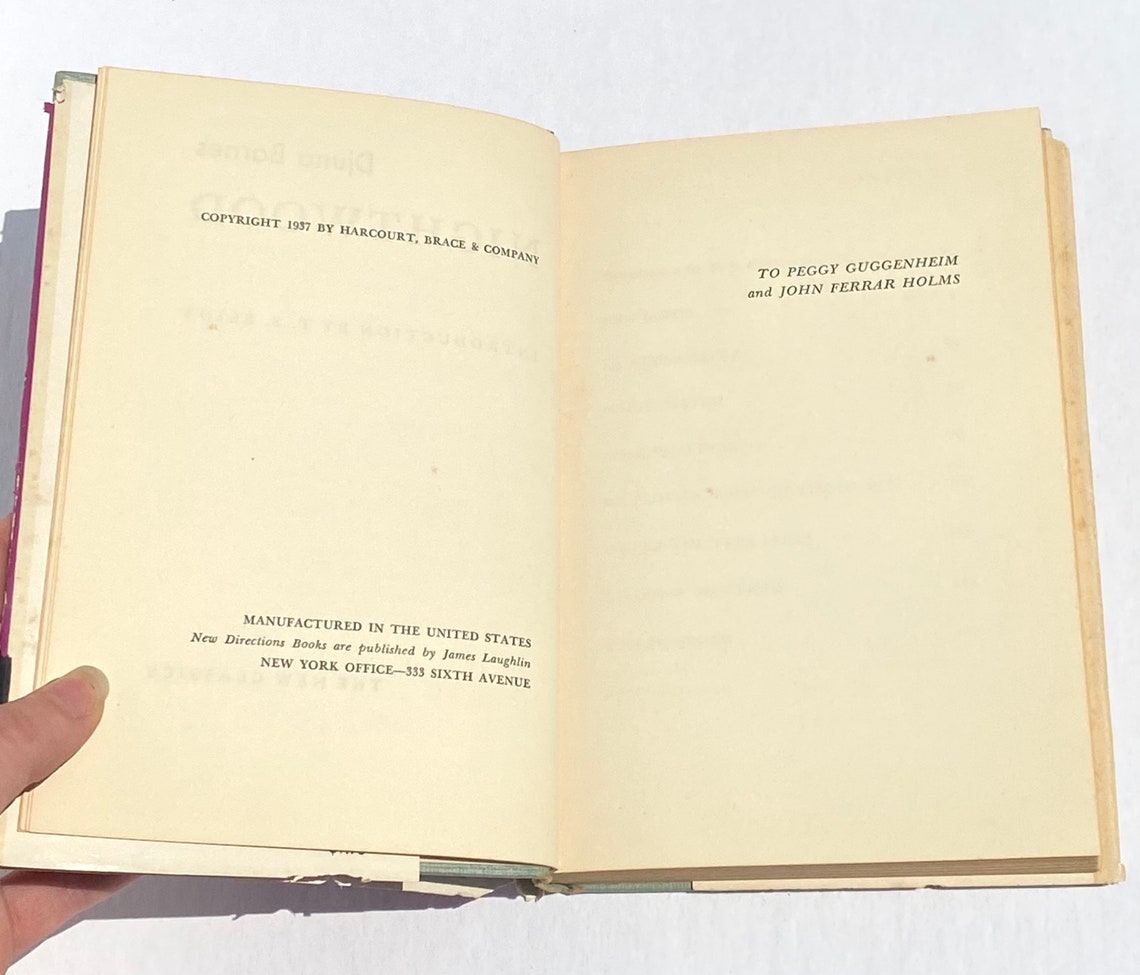 Nightwood by Djuna Barnes Nightwood by Djuna Barnes