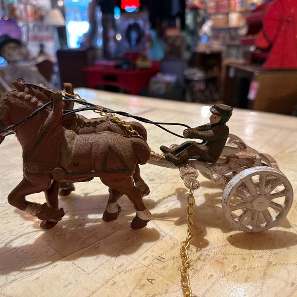 Horse and Buggy Tin Etsy