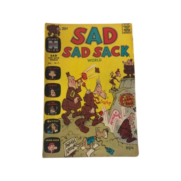 Sad Sad Sack World Cartoon Comic | Giant Harvey Comics Dec. No.11