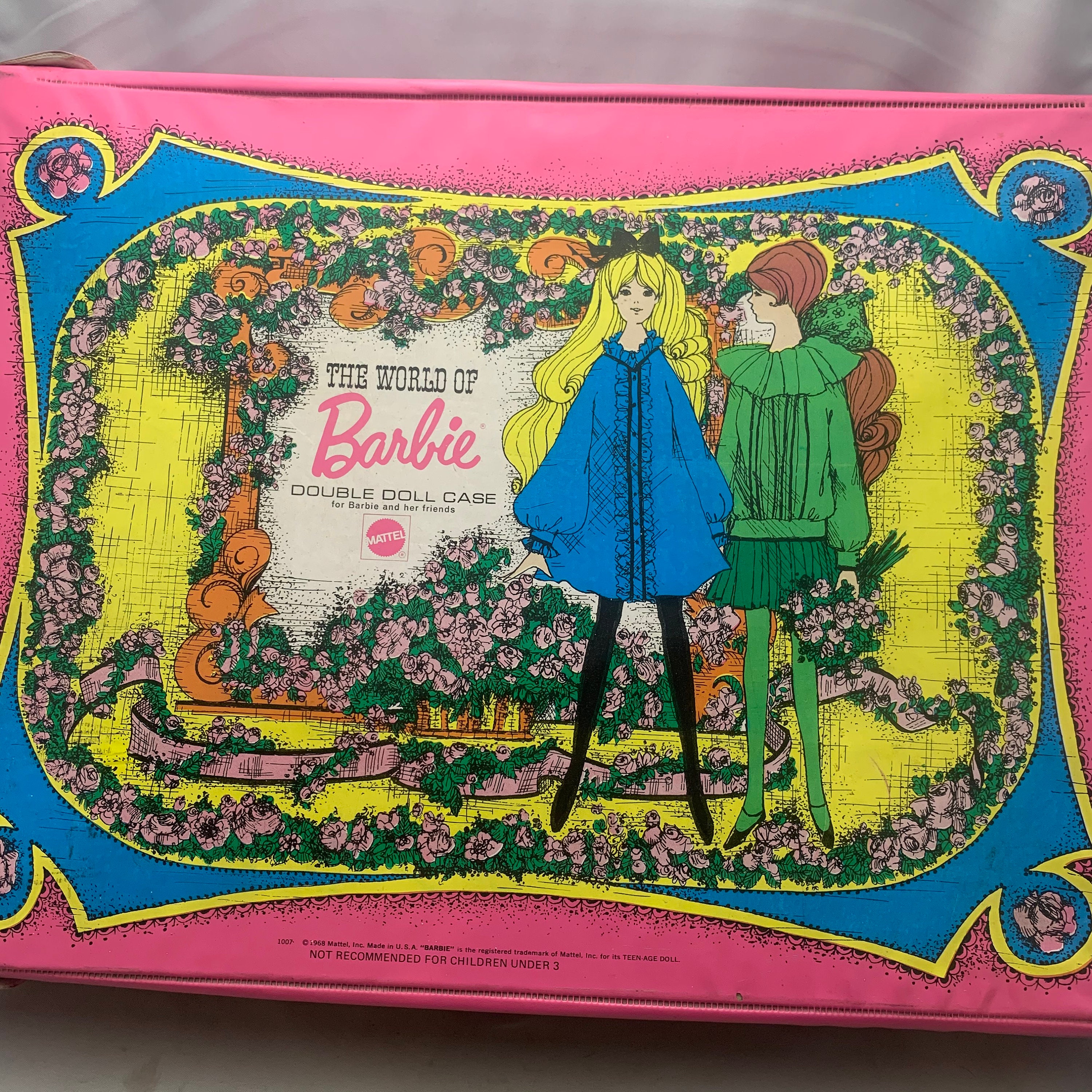 Troc Echange Vintage ancien Avion Barbie annee 90 Mattel 60cm sur 30cm sur