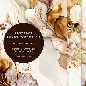 Abstrakte Hintergründe, digitales Papier Pack, Alkohol ink Kunst, floraler Hintergrund, Einladungspapier, neutrale Farben, botanische Papiere, download