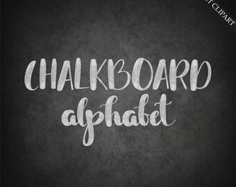 BUY 3 PAY FOR 2, Chalkboard alphabet clipart, digital chalk font clipart, hand-lettering, chalk clipart, upper case, lower case, download