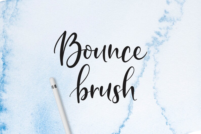 Lettering Brush Pack for Procreate Lettering Brush Brushes Etsy