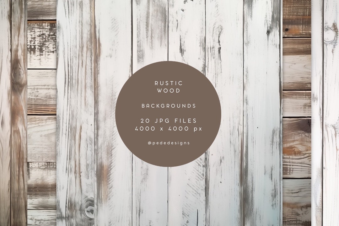 Rustic Wood Background Digital Paper Pack, Wood Papers, White Wood Digital Background, Old Wood