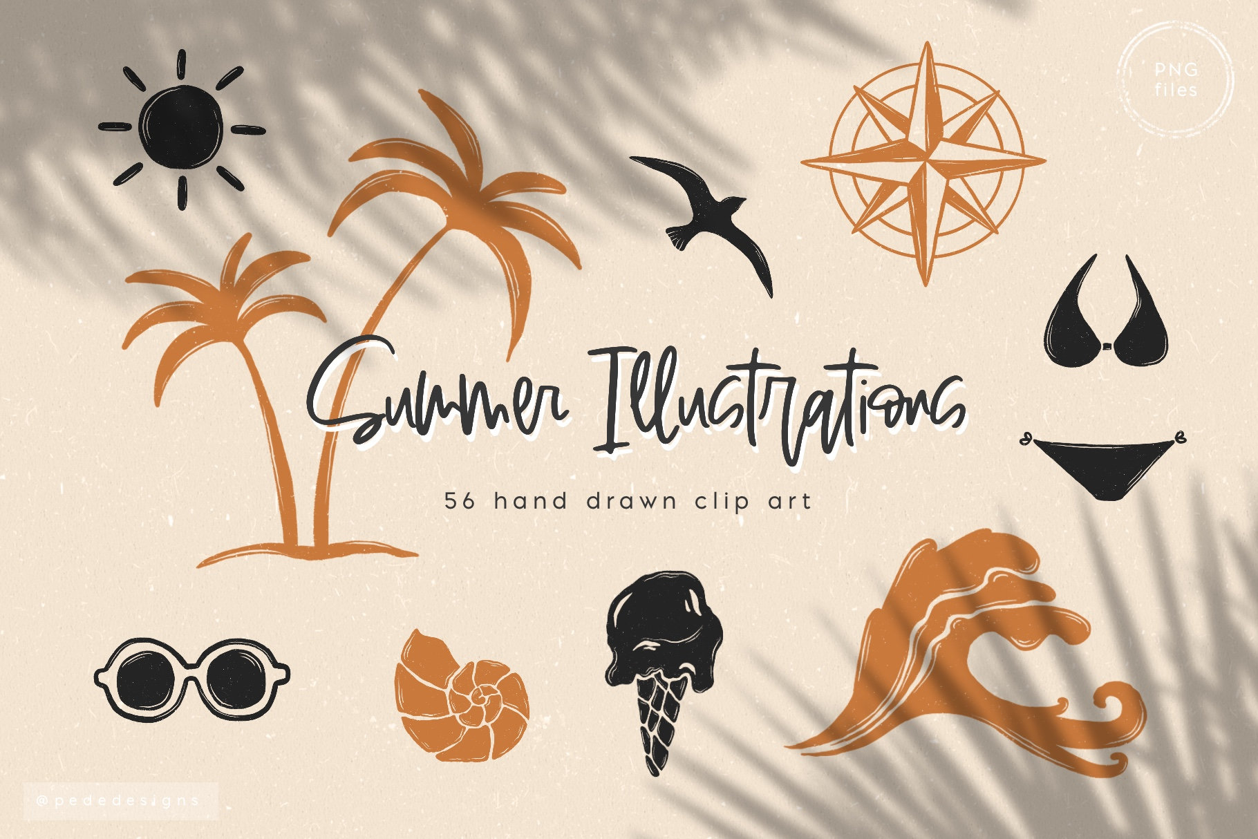 Summer Logos Clip Art