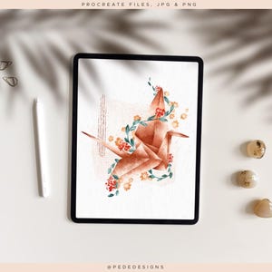Procreate用のiPadモックアップ8個、使いやすいProcreateファイル、追加の影jpg、png、写真モックアップ、デジタルアートの展示、ダウンロード 画像 5