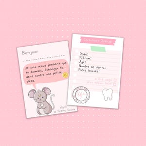 Carte de la Petite Souris - Certificat officiel