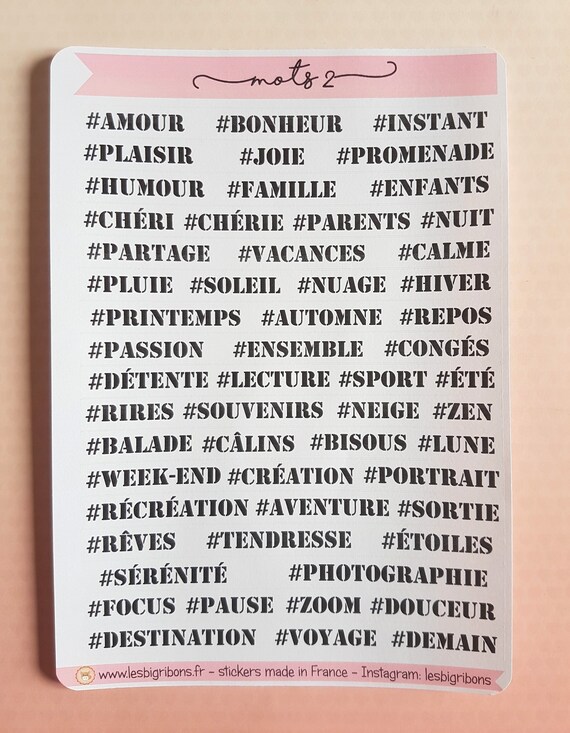 Scarica Gratis Images Stickers Words Etsy le plus cool par