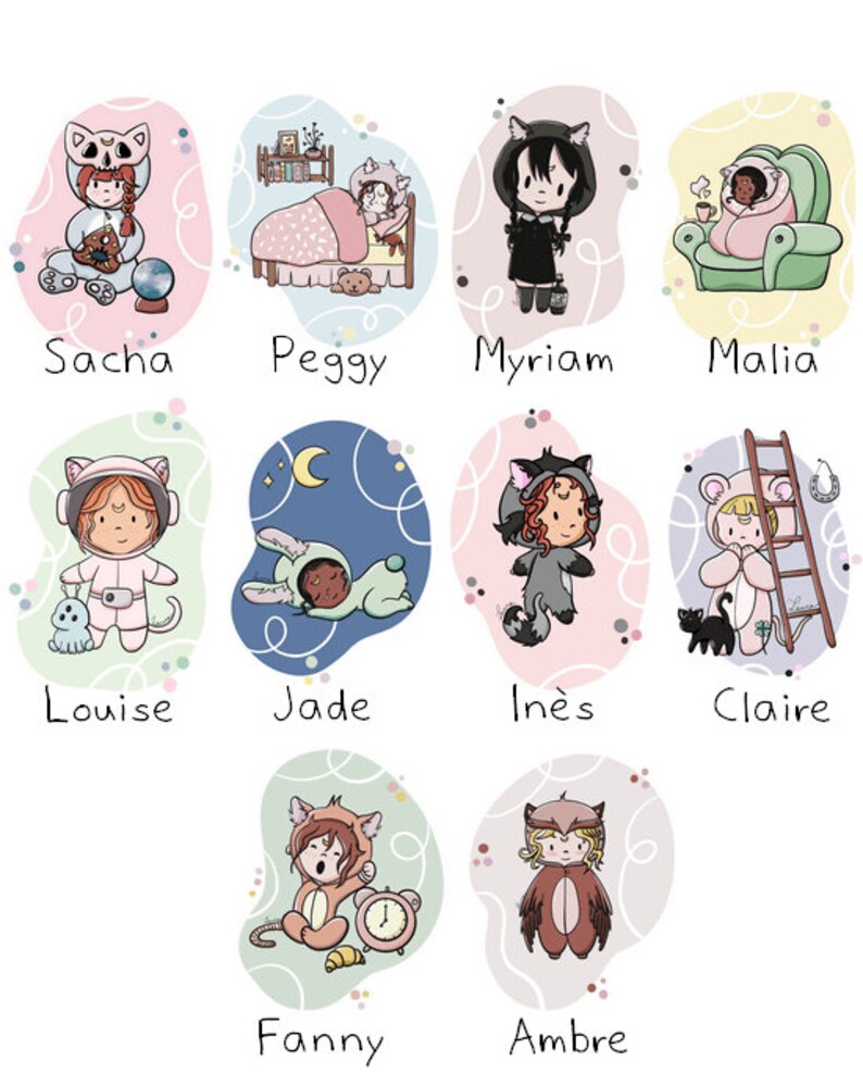 Cartas de personajes de Helixtober en Animal Pilous imagen 2