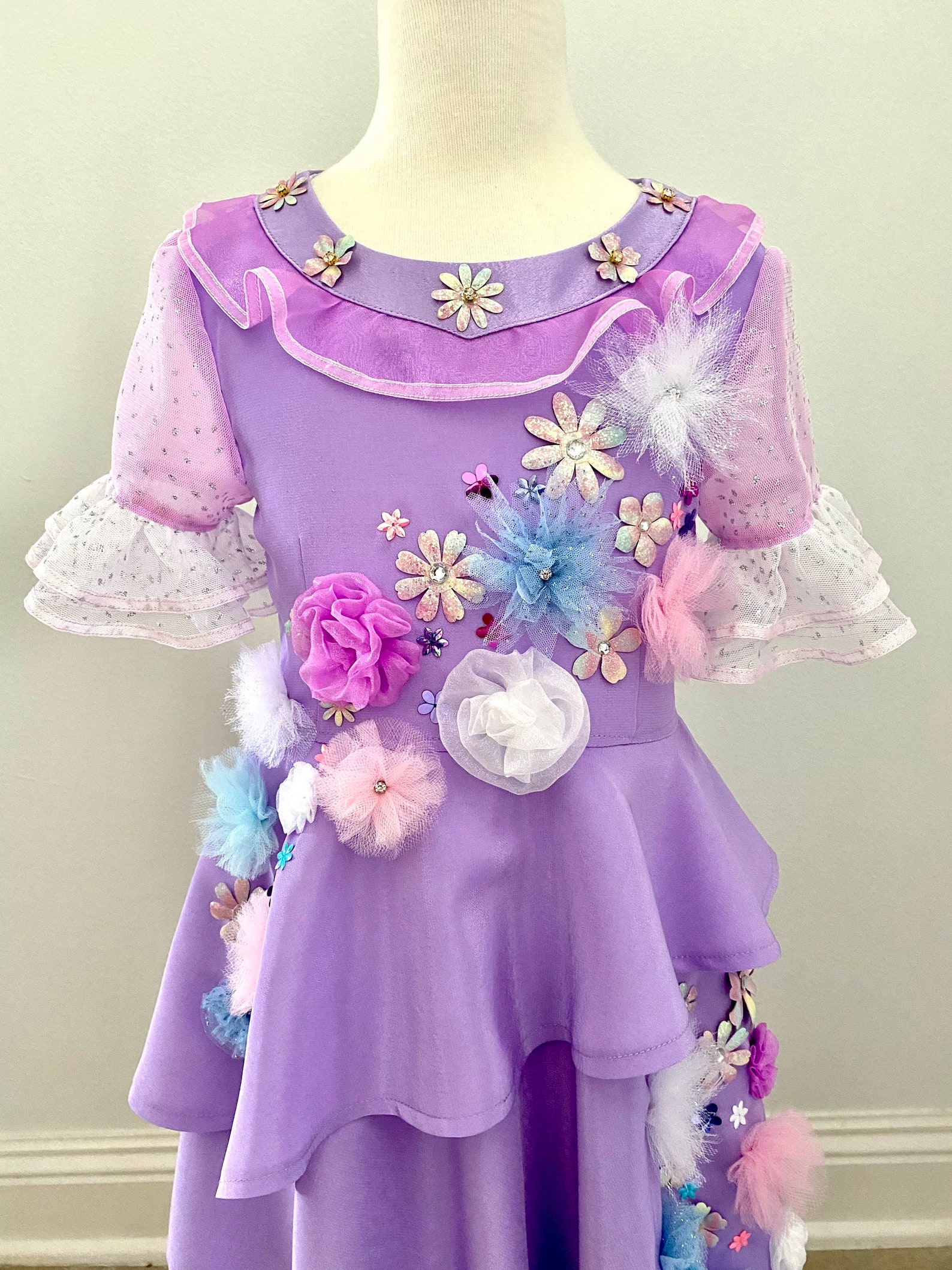 Isabella Encanto Dress Girls Disney Princess Isabella Dress Etsy