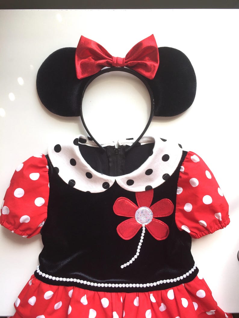 Toddlers Minnie Mouse Dress Minnie Mouse Kids Free Shipping Baby Girl Minnie Mouse Dress Minnie Mouse Costume Girls Minnie Mouse Dress