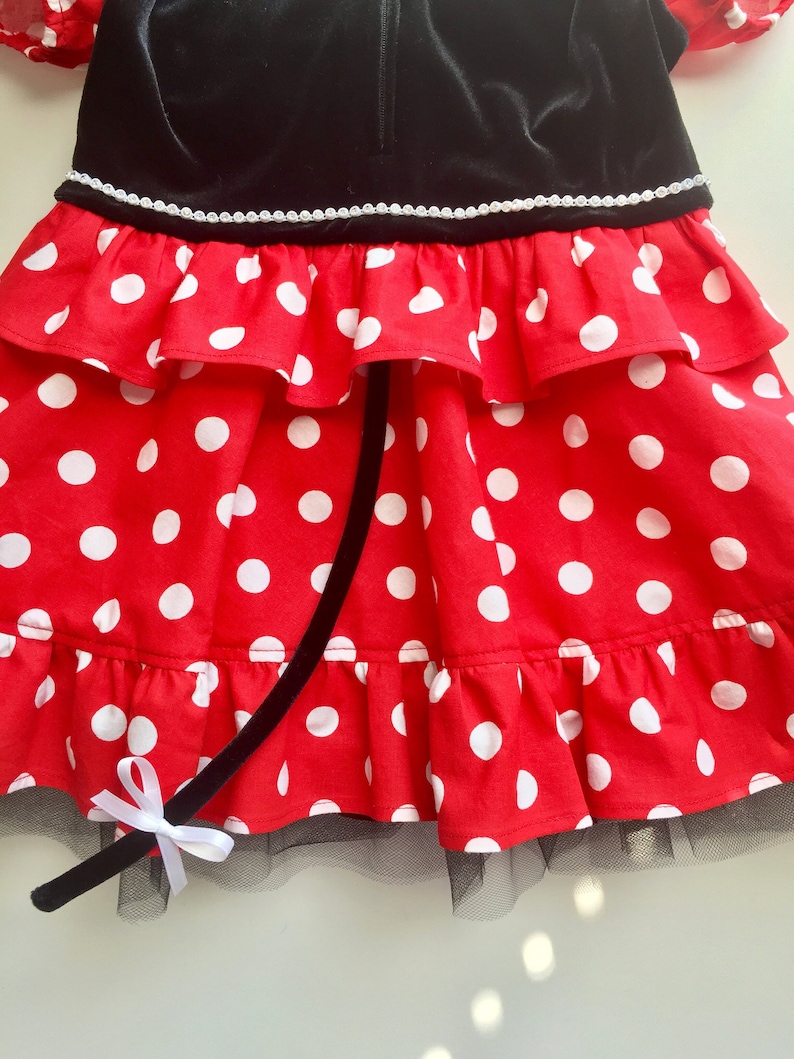 Toddlers Minnie Mouse Dress Minnie Mouse Kids Free Shipping Baby Girl Minnie Mouse Dress Minnie Mouse Costume Girls Minnie Mouse Dress