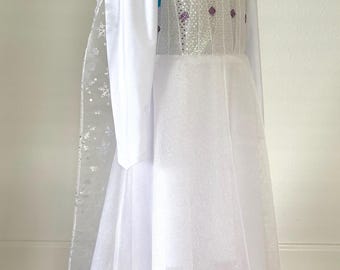 Vestito Carnevale Elsa | Stile Di Vita, Di Bellezza, Carta Da Parati Moda - Foto 4