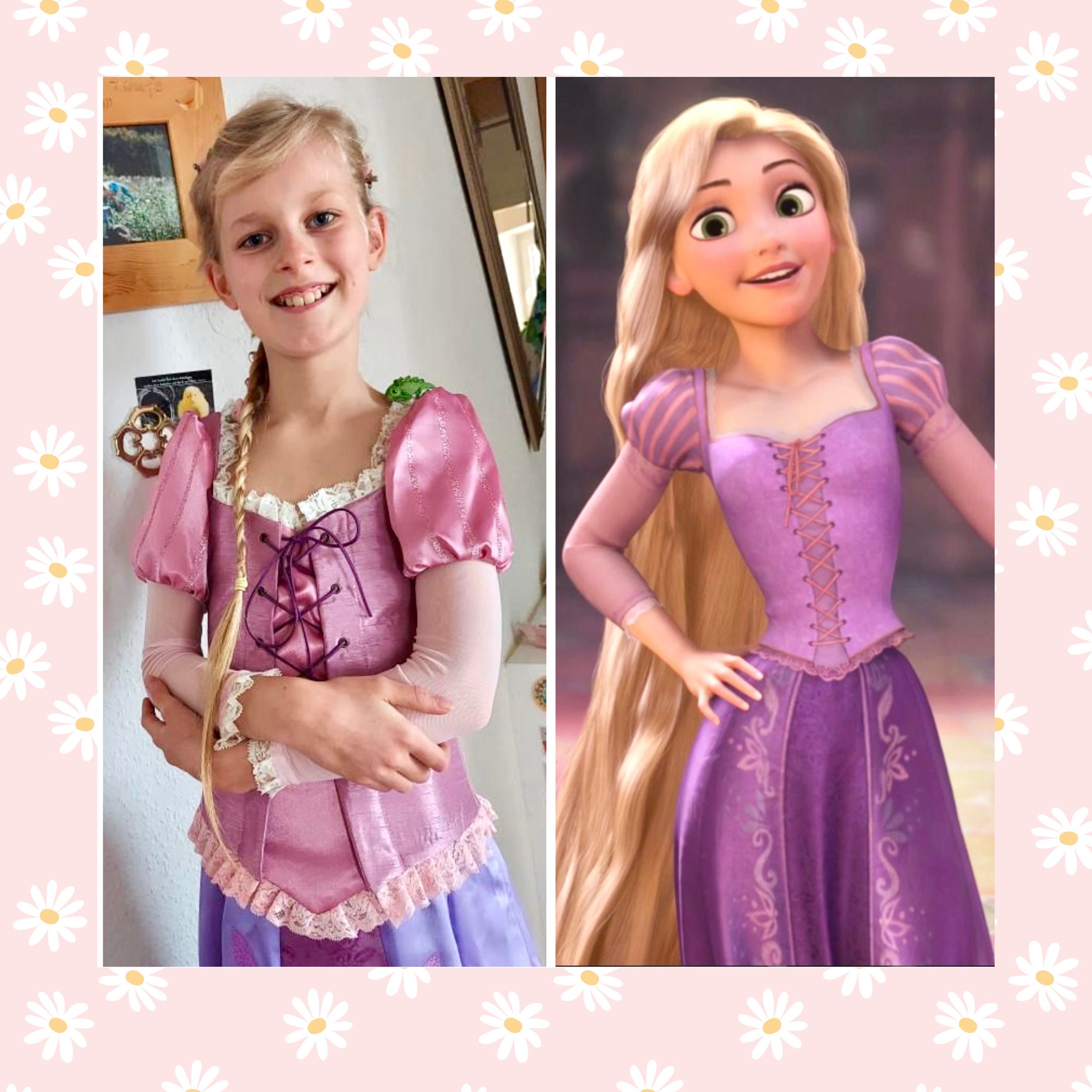 Filles Disney Encanto Princesse Isabela Kids Party Déguisement