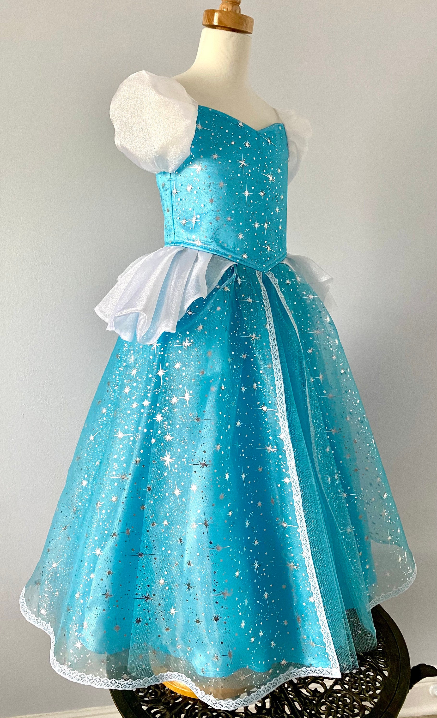 Cinderella Dress Girls Disney Princess Dress Free Shipping Etsy Denmark