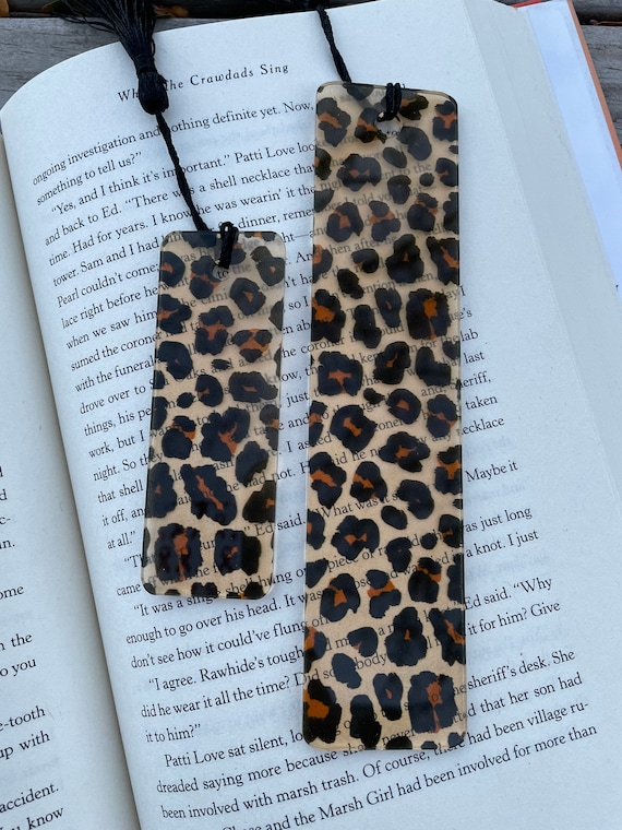 Bookmark, Leopard Print, Sturdy Bookmark, Bookclub Book Lover, Thank You  Gift, Birthday Gift, Stocking Stuffer, Gift for Her, Stocking Stuff - Etsy