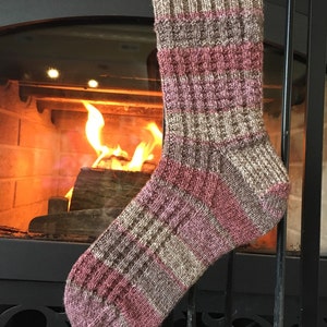 Thermal Knit Sock Pattern
