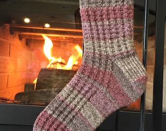 Thermal Knit Sock Pattern