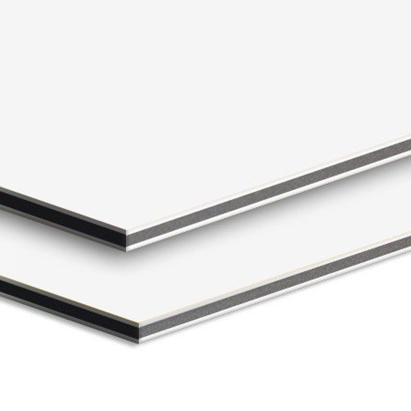 Aluminum Composite Panel | Dibond | ACP | 3mm (1/8") | white or black