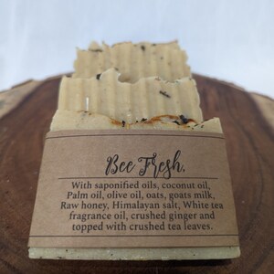 Bee Fresh - White Tea and Ginger Soap