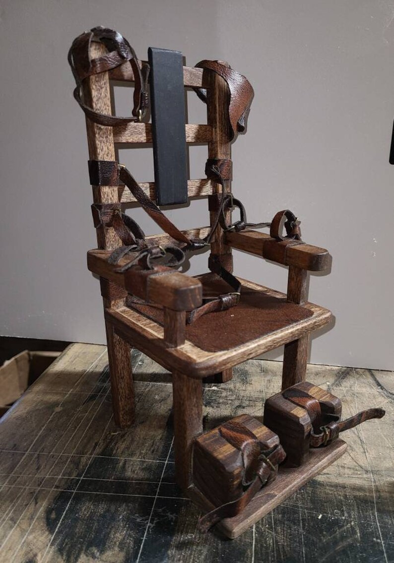 Salesman Sample Miniature Electric Chair 16 Ol Smokey Etsy