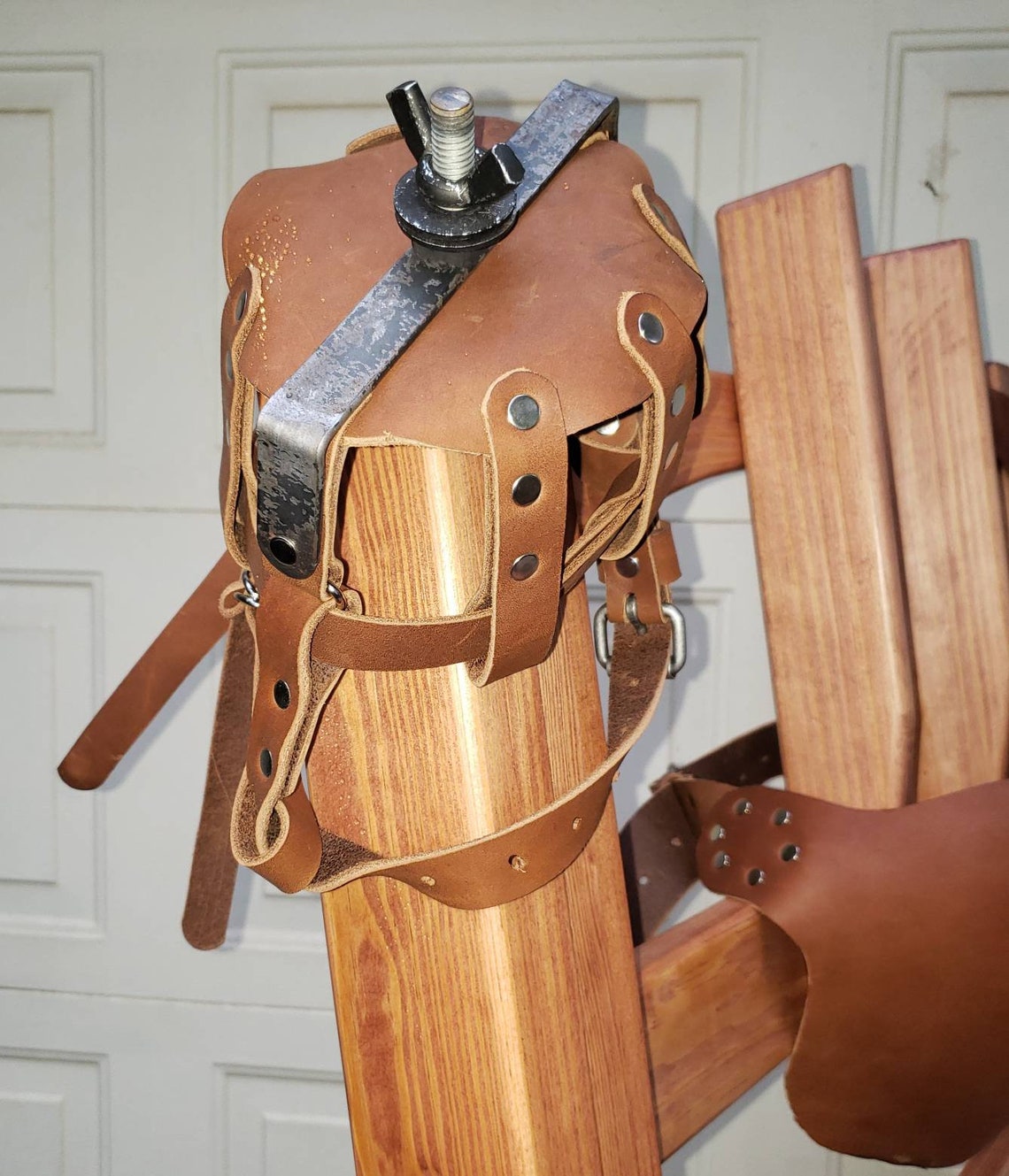 Electric Chair Desth Mask Electrode Headpiece and Leg Etsy