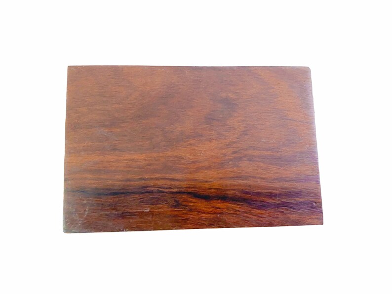 Handmade Jewelry Box Keepsake Box Pierced Wooden Trinket Box with Inlaid Brass