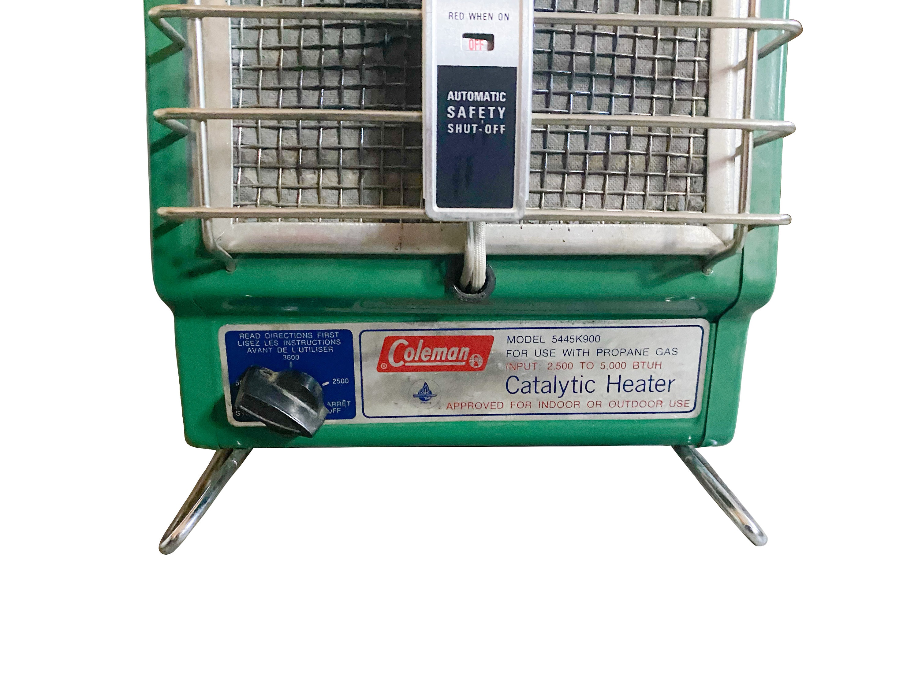 Coleman Propane Catalytic Heater 5445K-900 Green Metal Retro - Etsy Finland