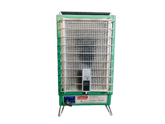 Coleman Propane Catalytic Heater 5445K-900 Green Metal Retro - Etsy Hong  Kong