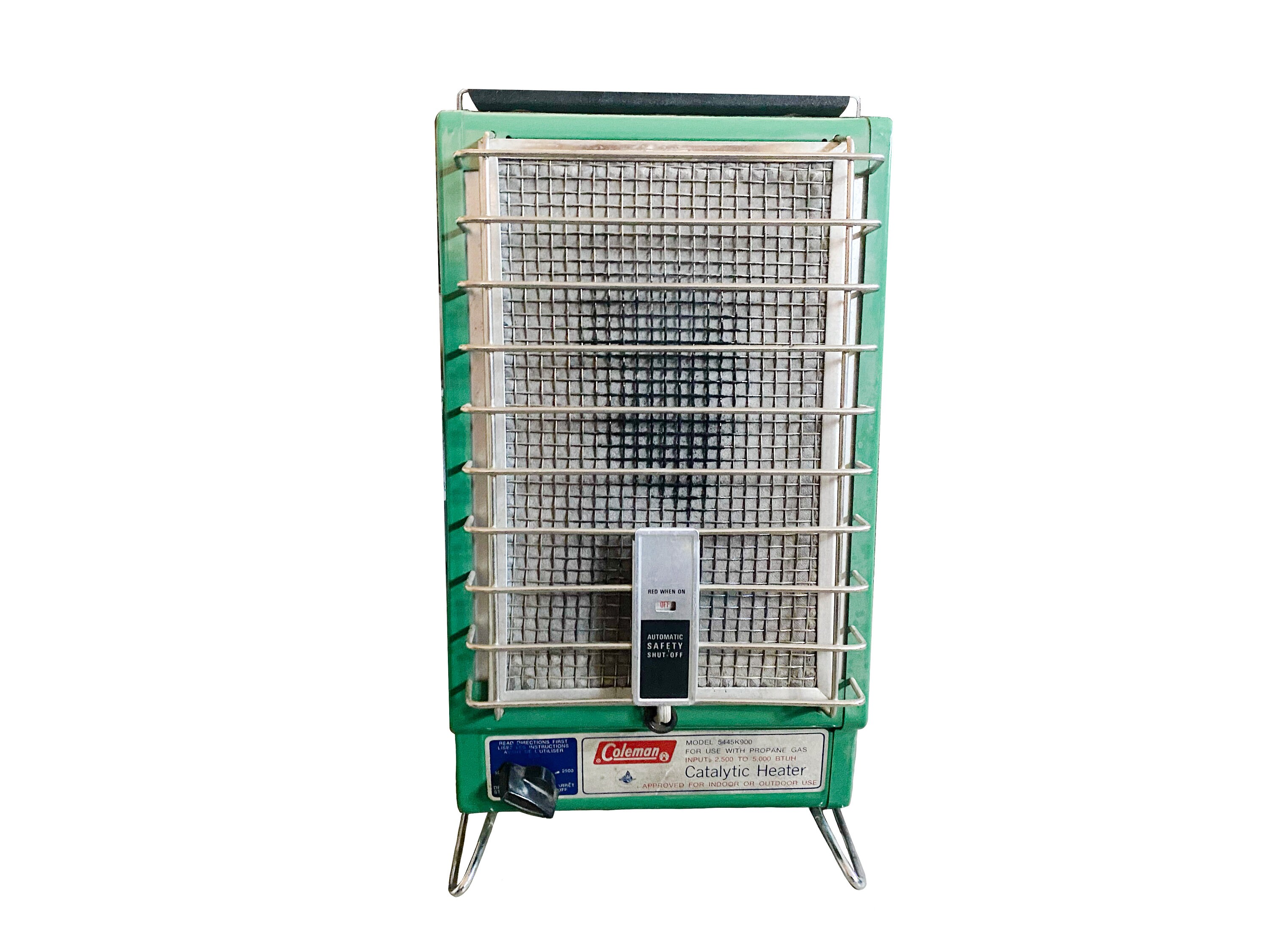 Coleman Propane Catalytic Heater 5445K-900 Green Metal Retro - Etsy Hong  Kong