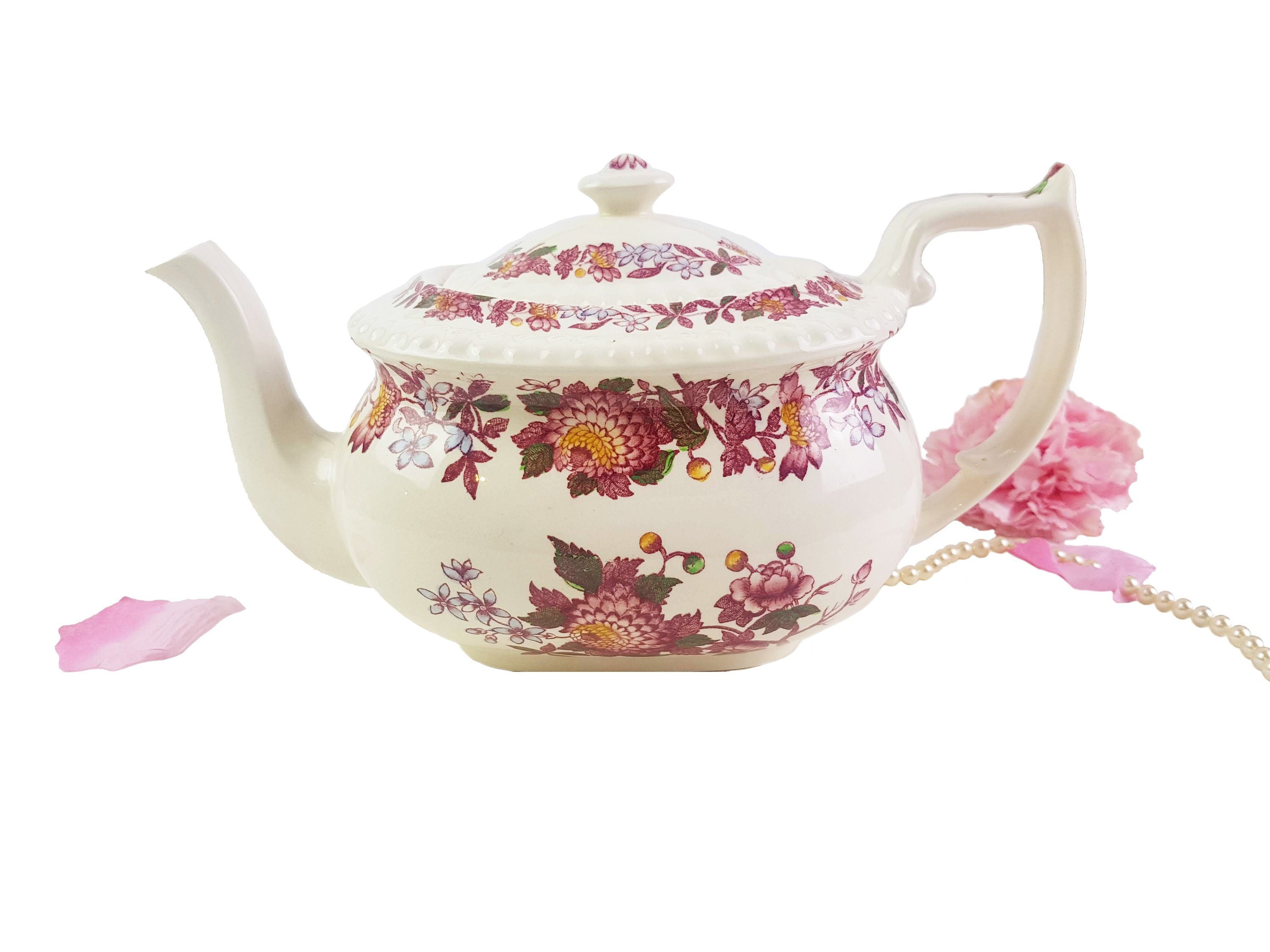 Sets Red Transferware Sugar Bowl Replacement Tea Set Copeland Spode