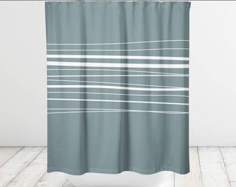 Nautically Nice by robynhammonddesign Anchors Custom Curtain Panel by Spoonflower Nautical Stripe Curtain Panel