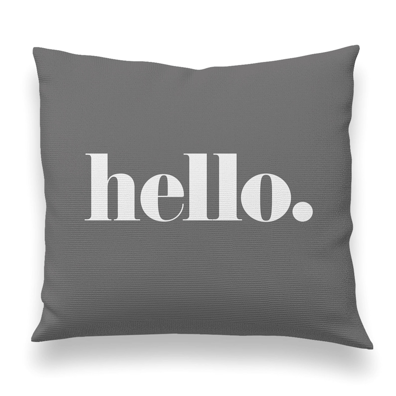 Hello Pillow