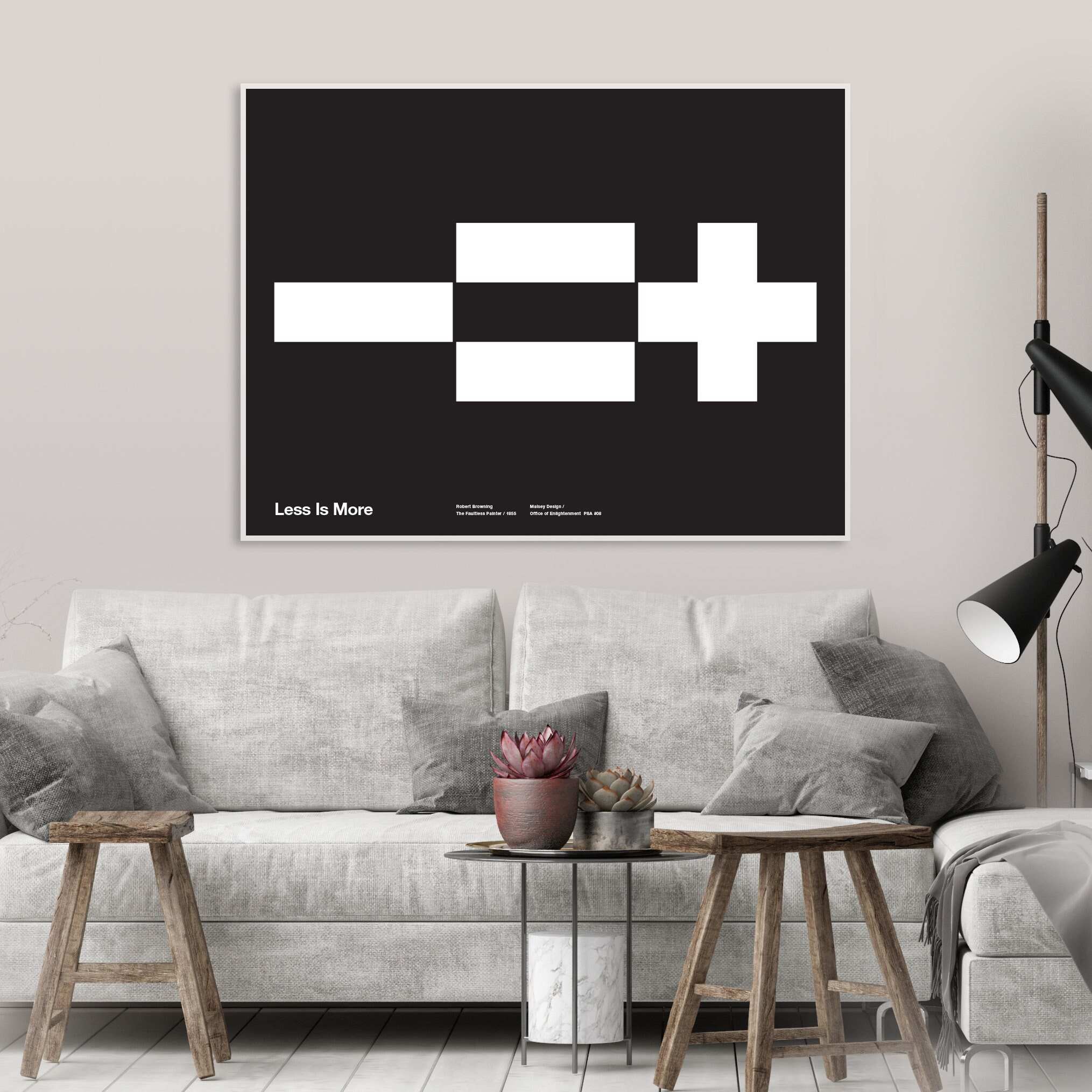 LESS IS ＭORE  アート 洋書 Less is more: The art of voluntary poverty (Harper colophon books