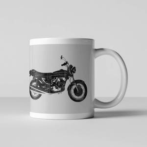 Vintage Motorcycle, Triumph, Classic, Honda, Harley Davidson Coffee Mug, American, America, Kawasaki, Coffee Mug, Fun Coffee Mug, Coffee Cup