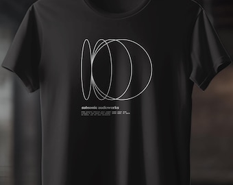 Subsonic Audioworks vintage audio engineering company t-shirt