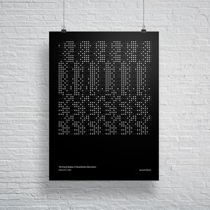 The Visual Display of Quantitative Information Dots, Edward R. Tufte Poster, Art Print Geometric, Data Visualization, Infographics, Design