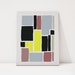 Mixed Color Block Collage II, Kitchen, Screen Print, Abstract ...