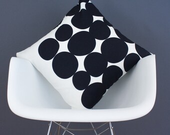 Big Organic Stones Hand-drawn Color Block Circles  Modern Vintage Industrial Geometric Outdoor Pillow, Geometric, Patio, Outdoor Decor
