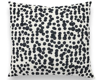 Organic Vintage Circle Love Dots Pillow Cover. Pillow Case. Pillow Sham. Throw Pillow. Decorative Pillow cover. Select Size.
