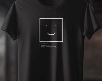 Künstliche Intelligenz Monteur Glücklicher Produktiver T-Shirt