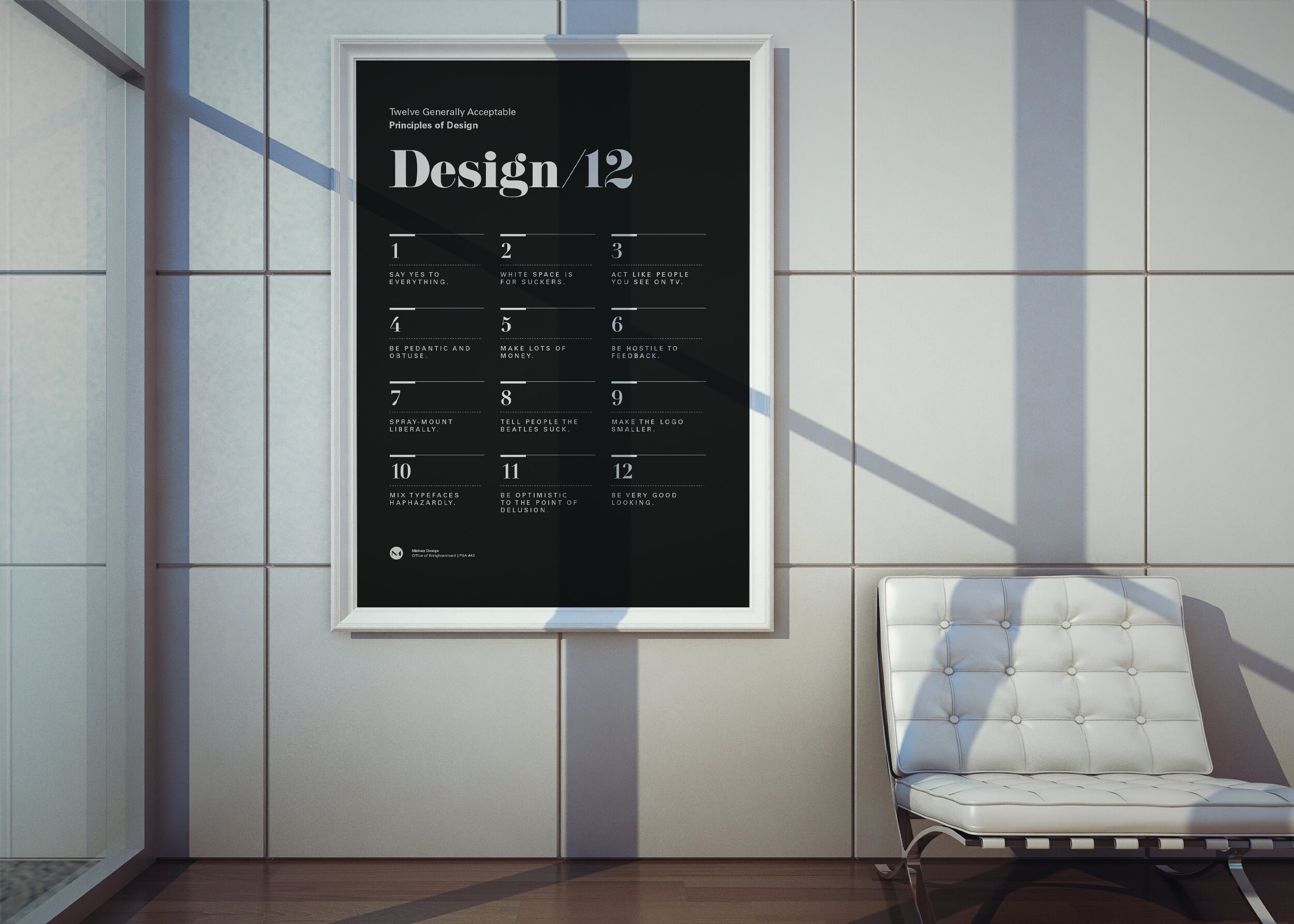 12 Principles of Design UX/UI Graphic Illustration Helvetica Typography ...