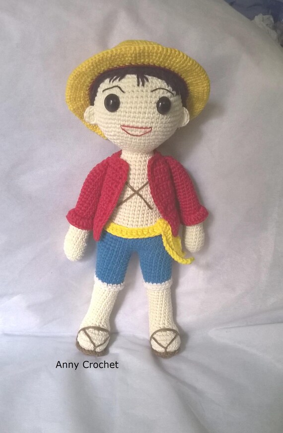 luffy one piece amigurumi luffy one piece amigurumi