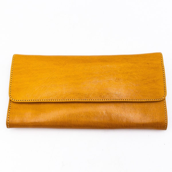 Genuine Moroccan Leather Wallets 8" x 4" x 3/4"