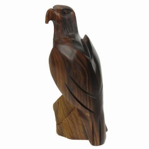 Desert Ironwood Eagle carving